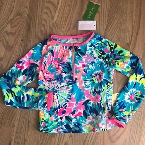 Lilly Pulitzer Luxletic Mini Sydney Swim Shirt